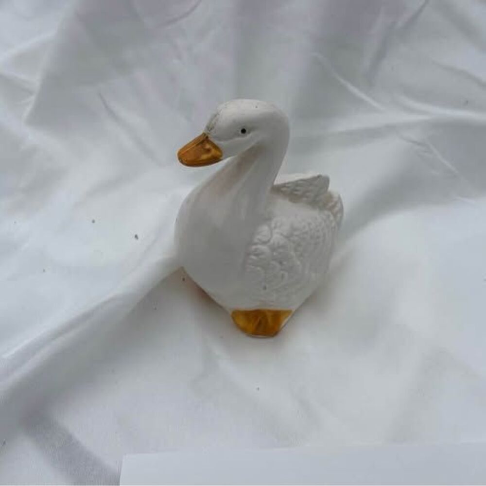 Vintage Ceramic Duck Figurine